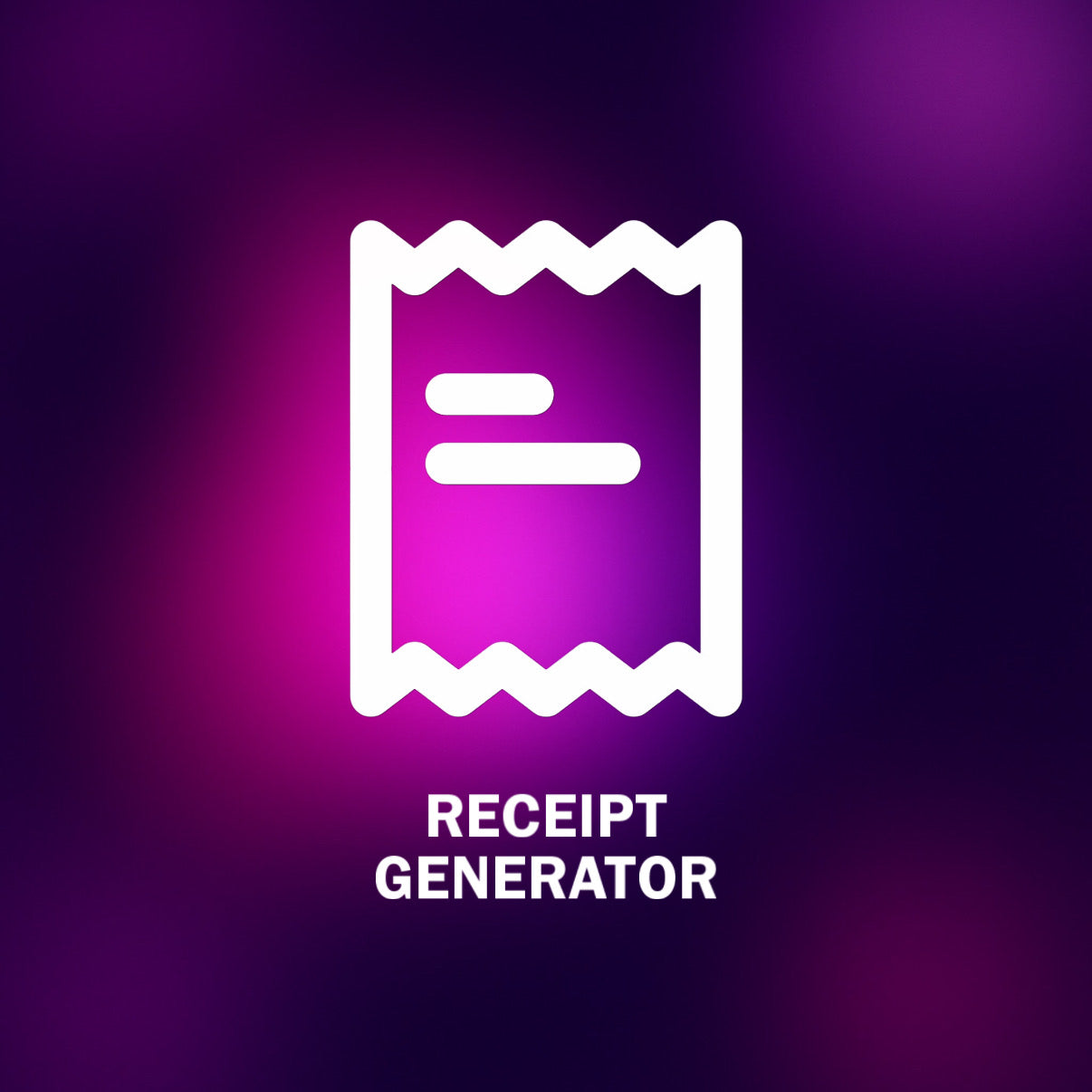 Receipt Generator